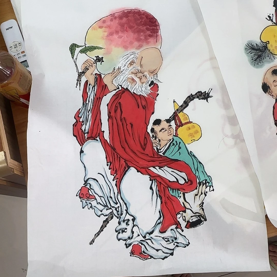 乃***6国画张老师作品软片