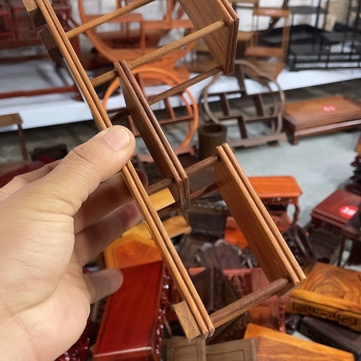 香榧木红木底座工艺品