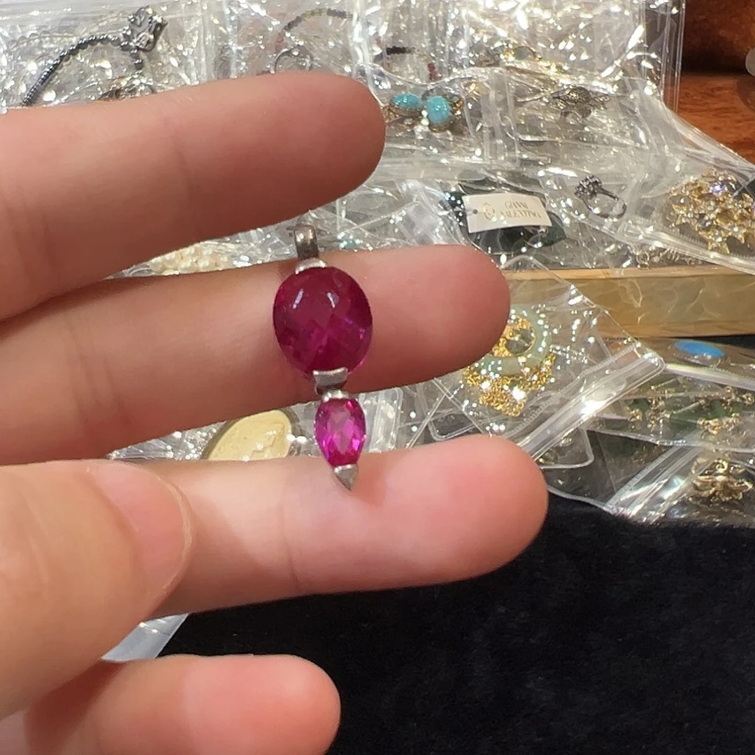 铜合金中古首饰拍品3505