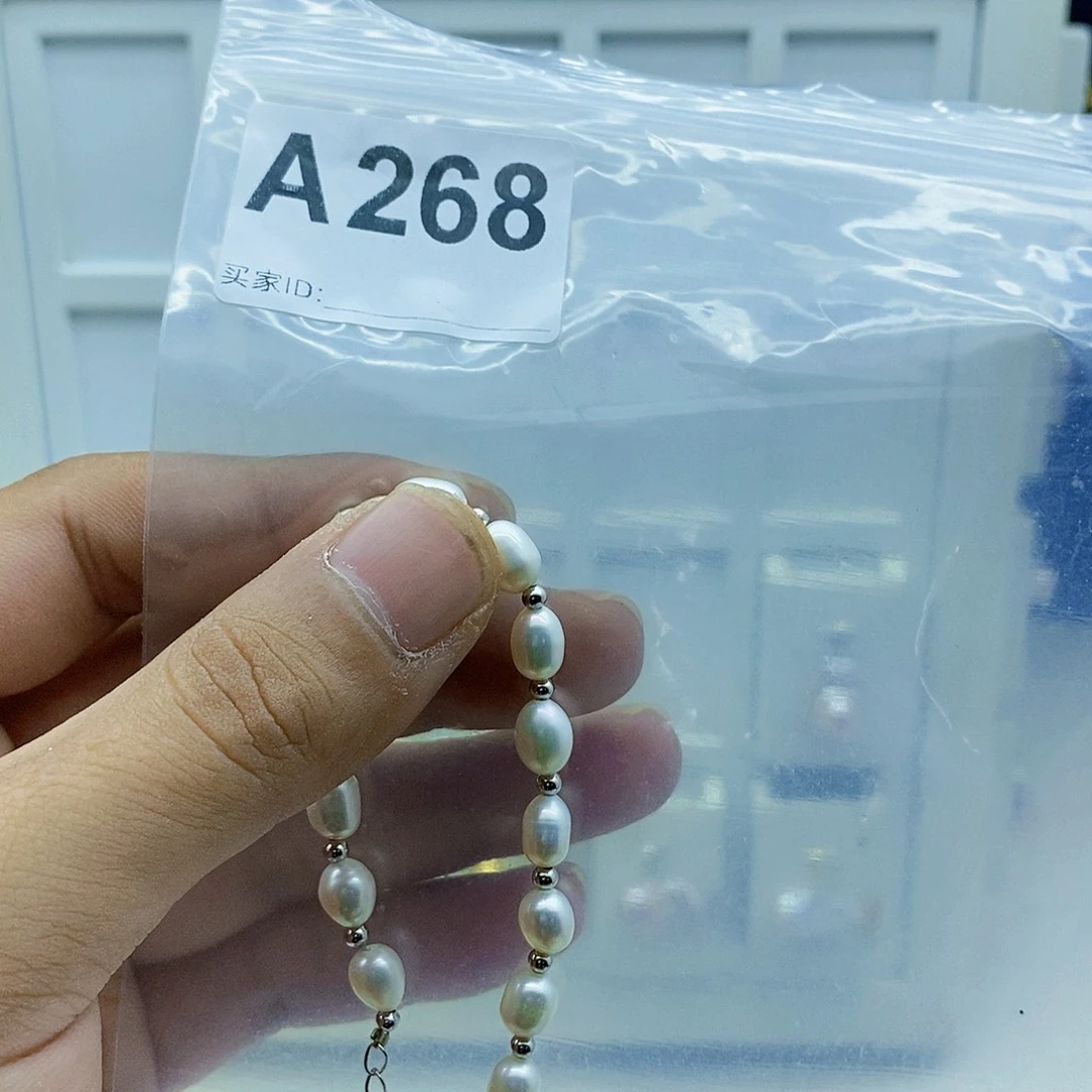 合金淡水珍珠颈饰