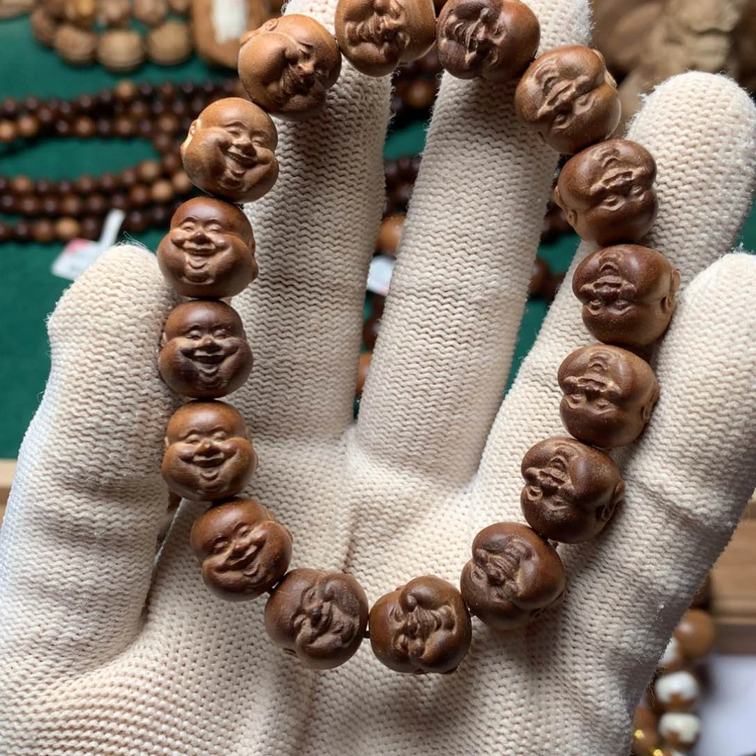 檀香木手串/手链老山檀香米勒1.3