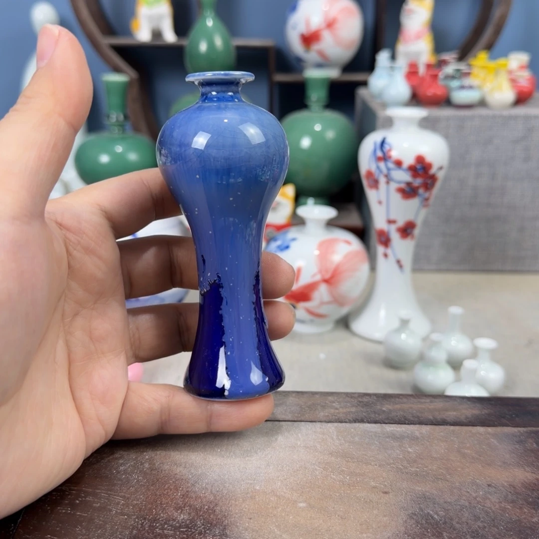 陶瓷手工小花器摆件
