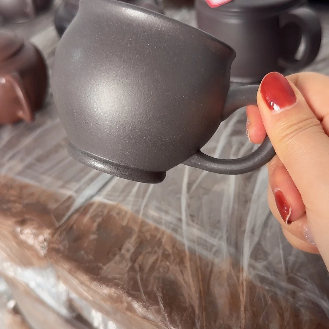 紫砂茶壶黄龙山原矿天青150