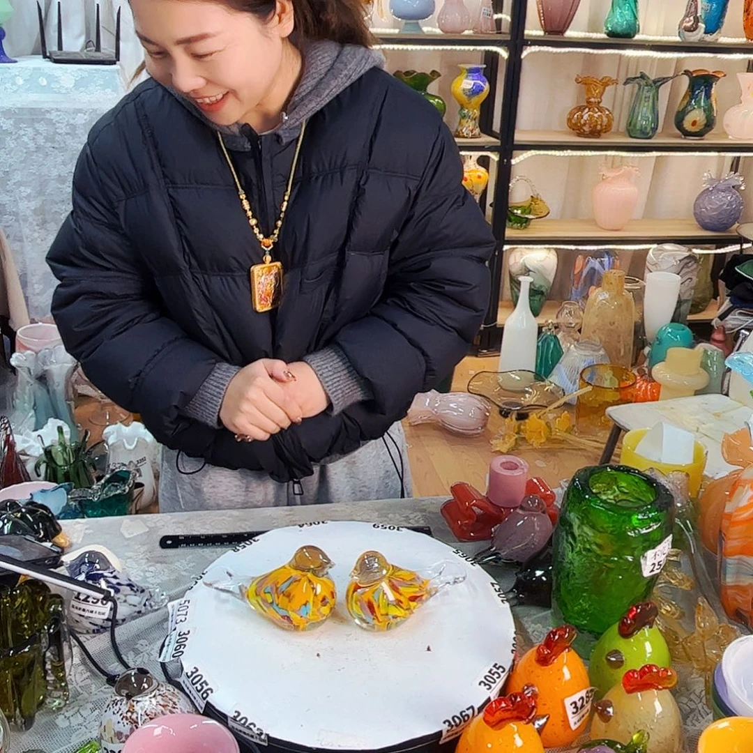 家悦美居琉璃摆件