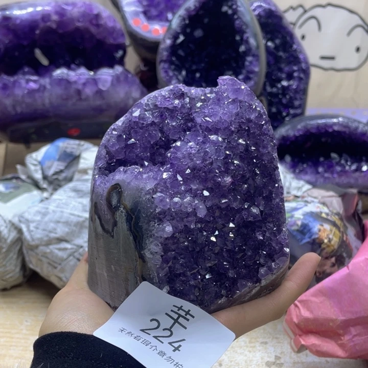 未镶嵌珠宝半成品紫晶