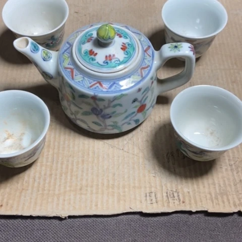 紫砂茶壶夏*陶瓷材料大花瓶