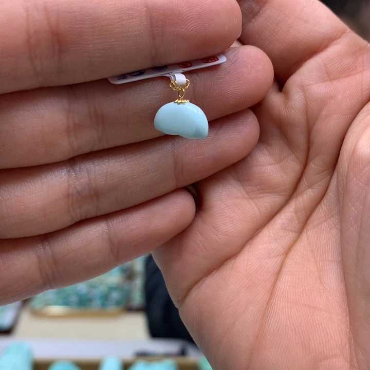 绿松石未镶嵌配饰