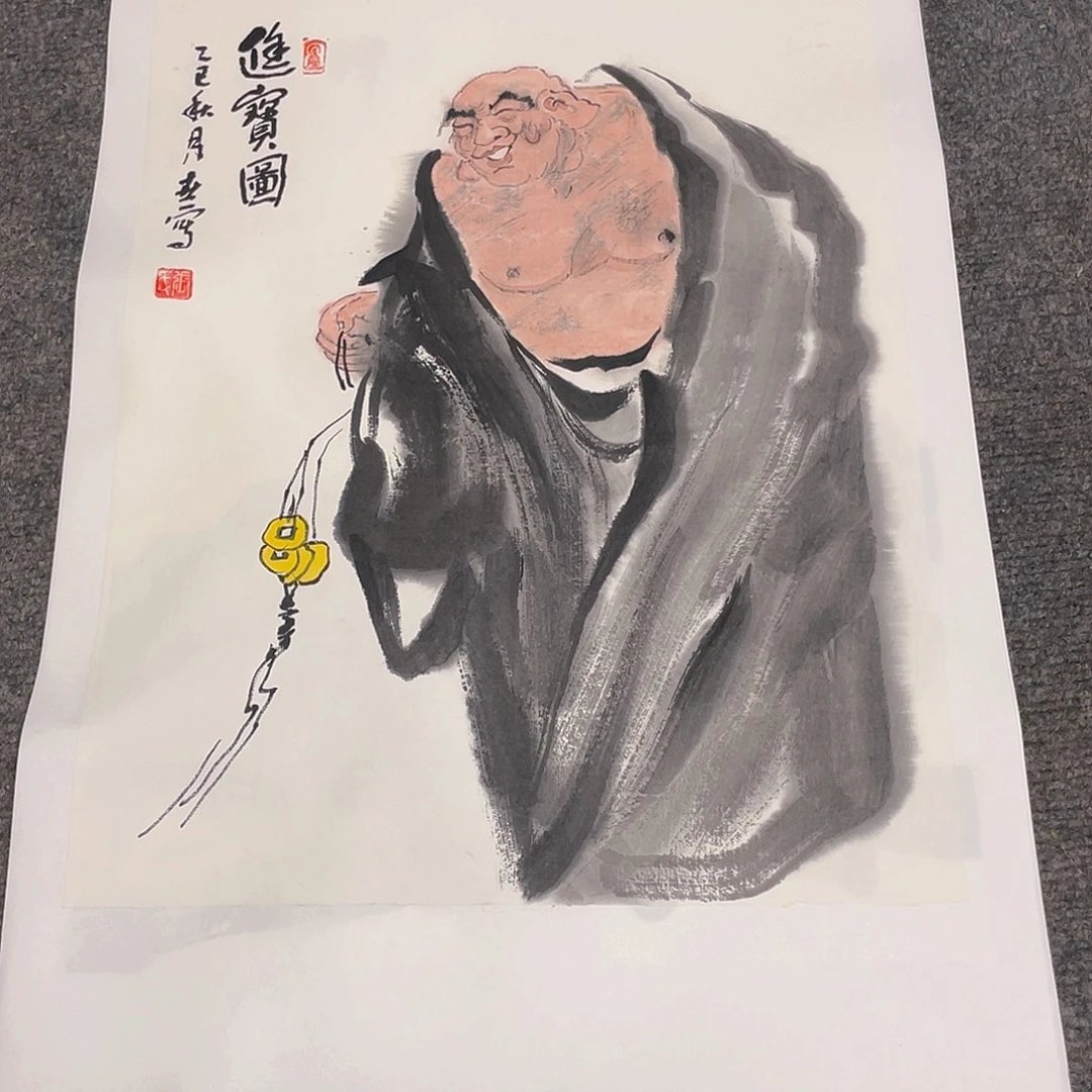 国画1.4平尺纯手绘国画作品