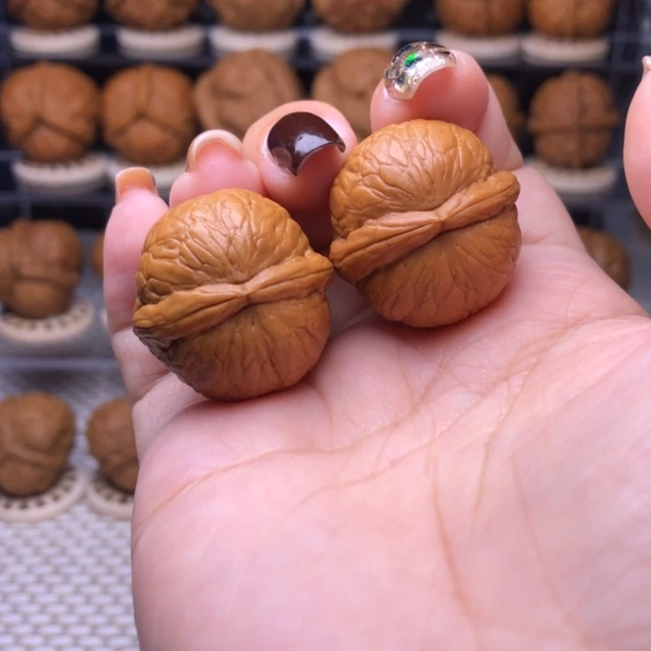 文玩核桃把件7号蛇皮球27尺