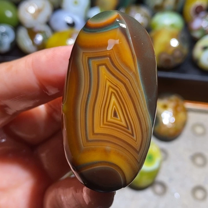 未镶嵌玛瑙/玉髓珠宝半成品128