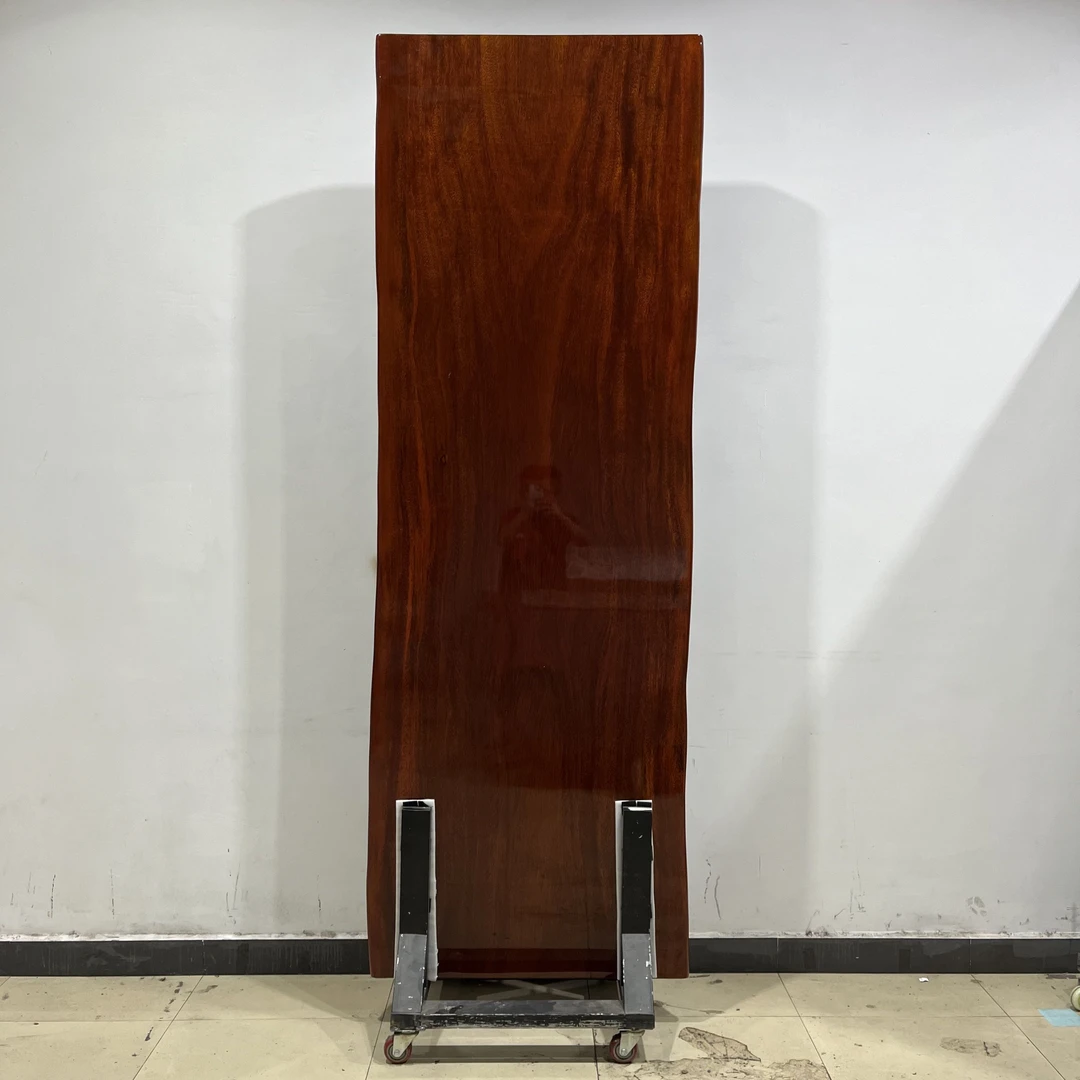 373-长260宽88-88-90厚7.5公分自然红塔利大板桌实木整板原木茶几