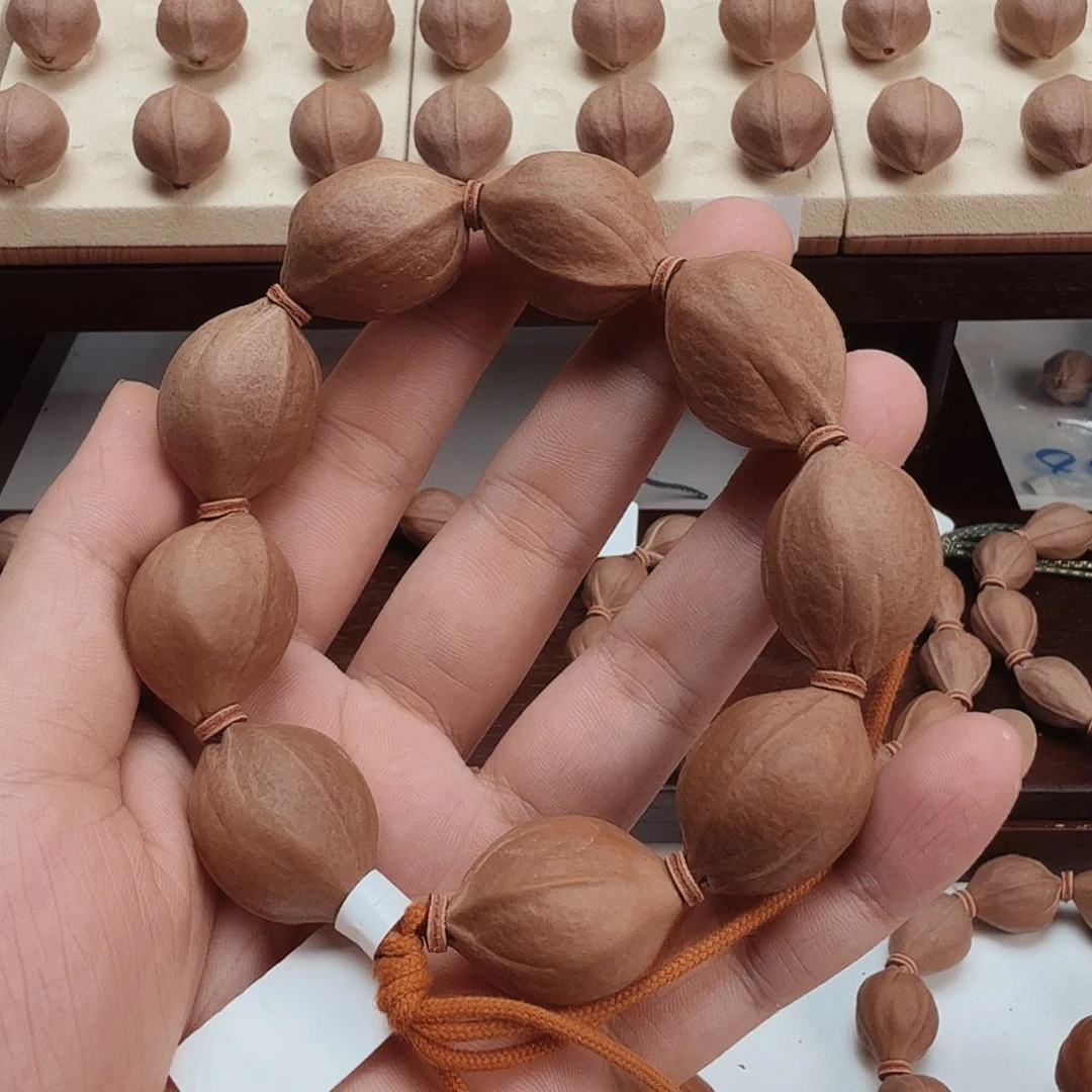 卡***叔橄榄核手串/手链梅林铁核20×28