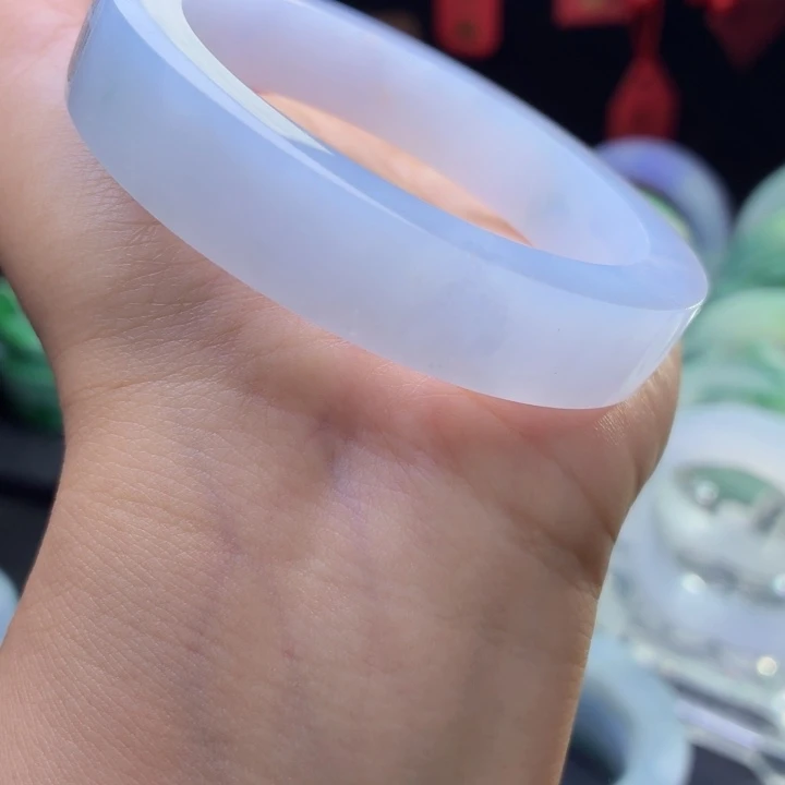 定制翡翠未镶嵌翡翠手镯定制意向金定