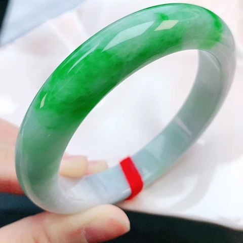 未镶嵌手镯翡翠58圈口882156