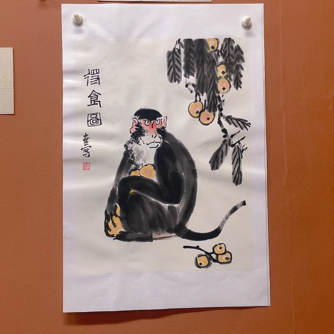国画1.4平尺纯手绘写意国画