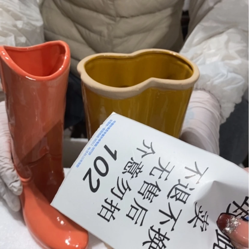 【闪购商品】摆件单****睛陶瓷摆件瑕疵特卖