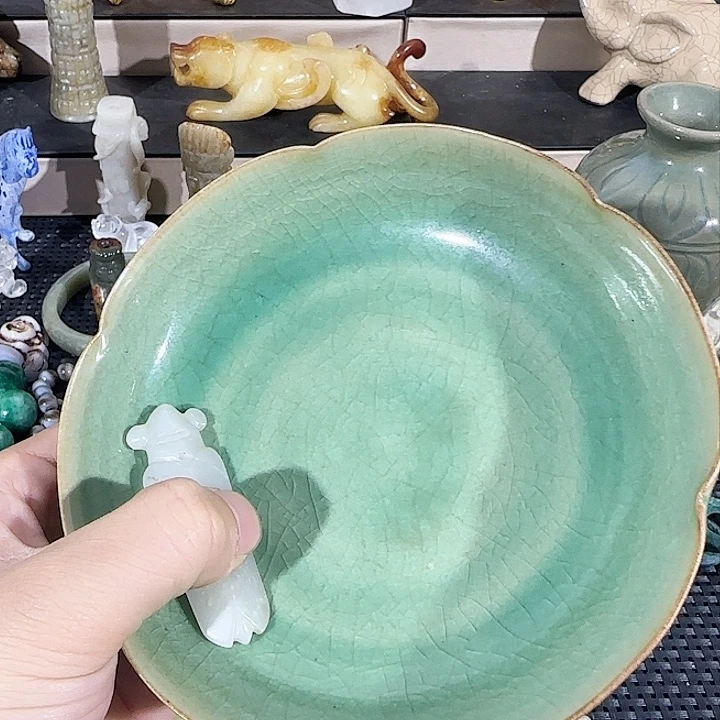 瓷片瓷器摆件创意摆件工艺