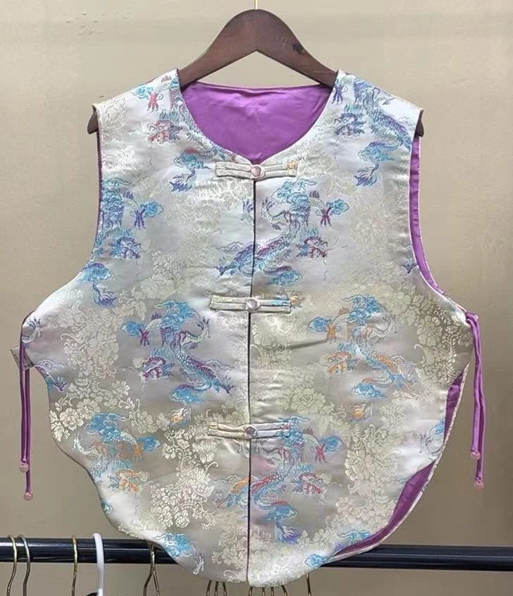 【微微瑕疵美钰】流行漂亮洋气高级感新中式国风宋锦