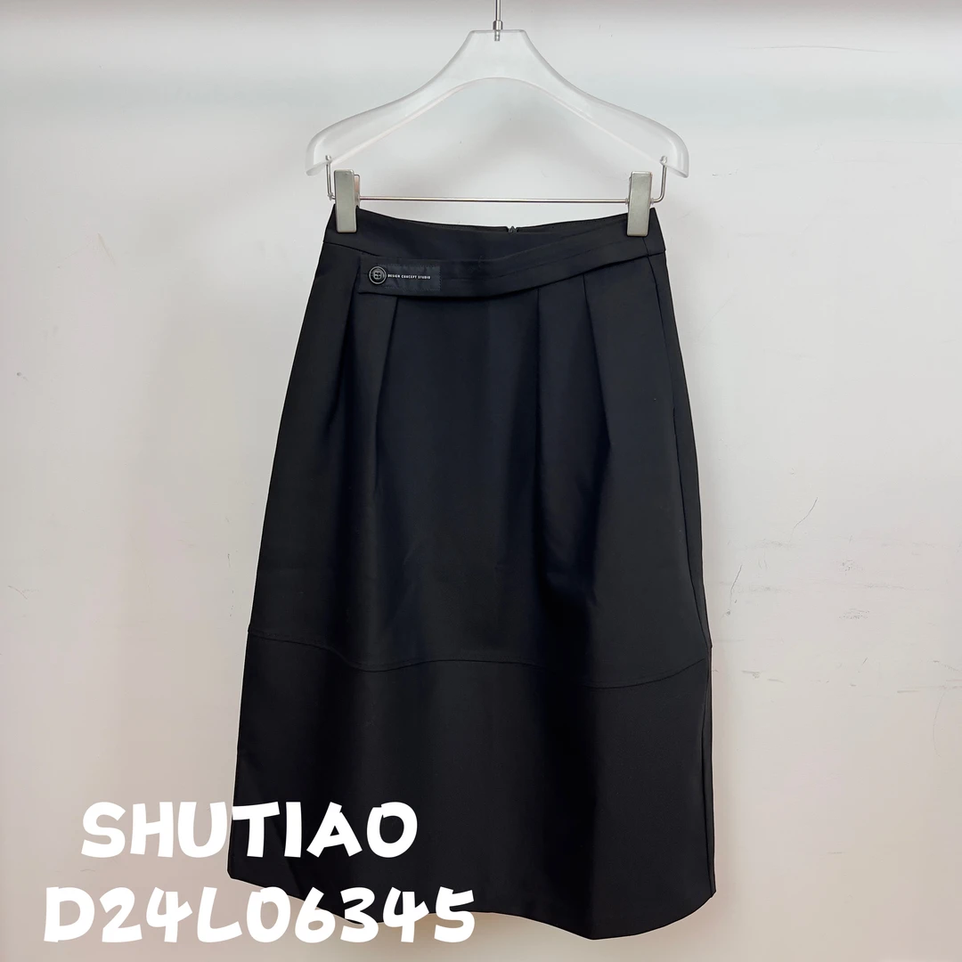 【SHUTIAO】2024秋冬：新款小众设计款裙子D24L06345