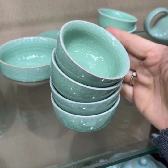 瓷片大宋名窑汝瓷茶具