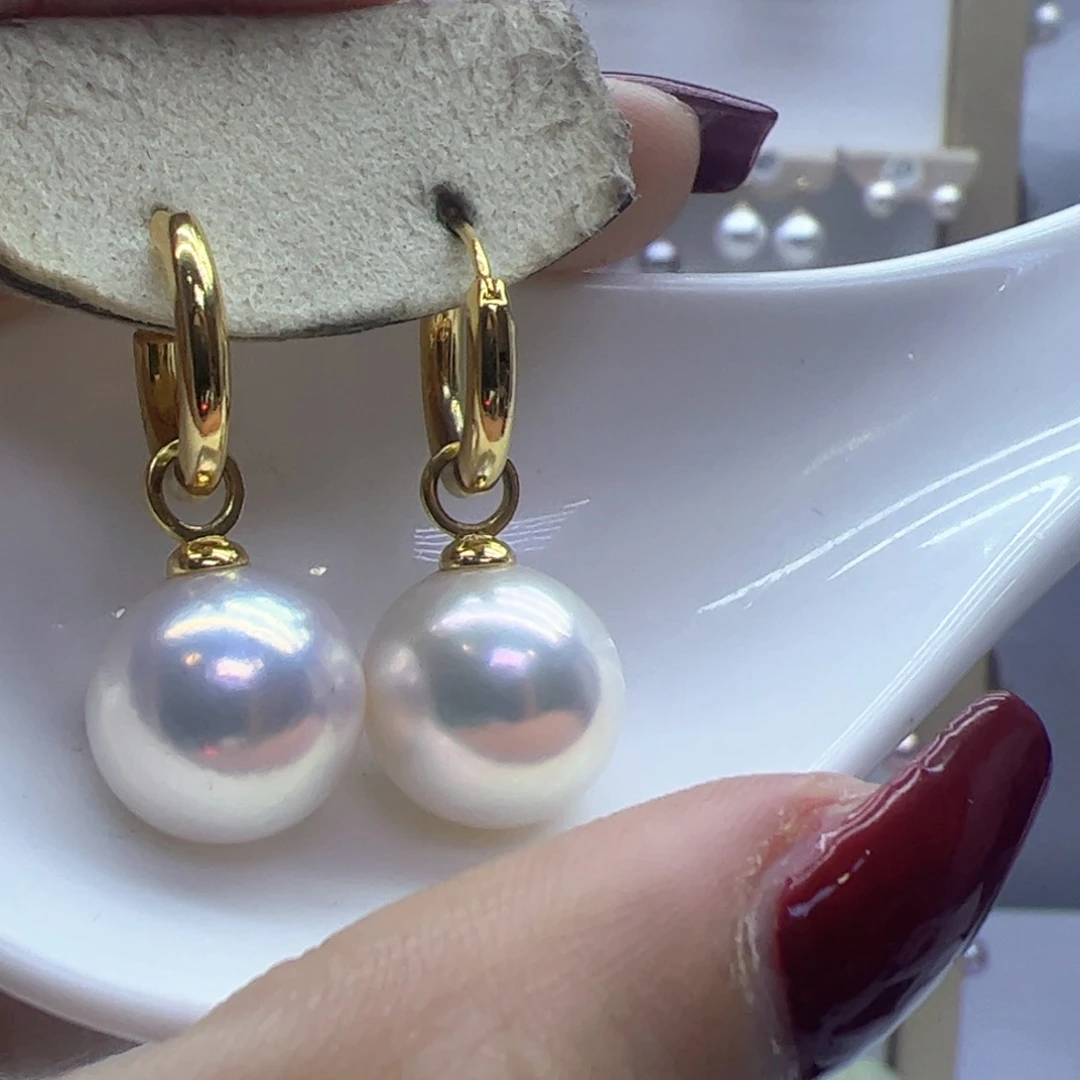 淡水珍珠耳饰未镶嵌