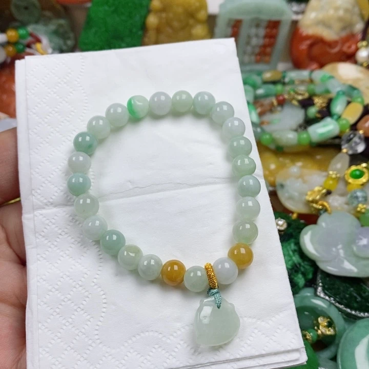 翡翠吊坠(不含链)未镶嵌微***A