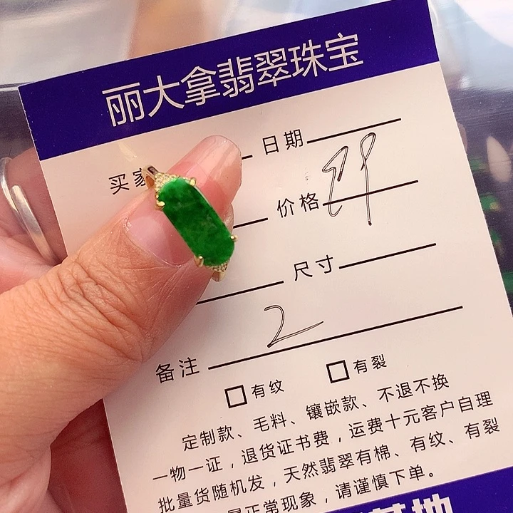 翡翠颈饰银S925镶嵌翡翠