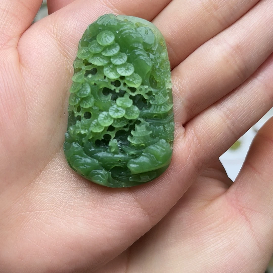 和田玉未镶嵌颈饰（定制）06