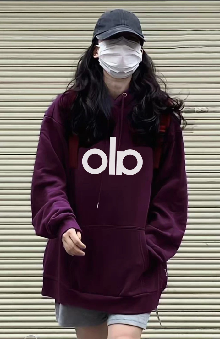 炸街潮牌加绒加厚重磅卫衣双层帽春秋款连帽卫衣2025新男女同款