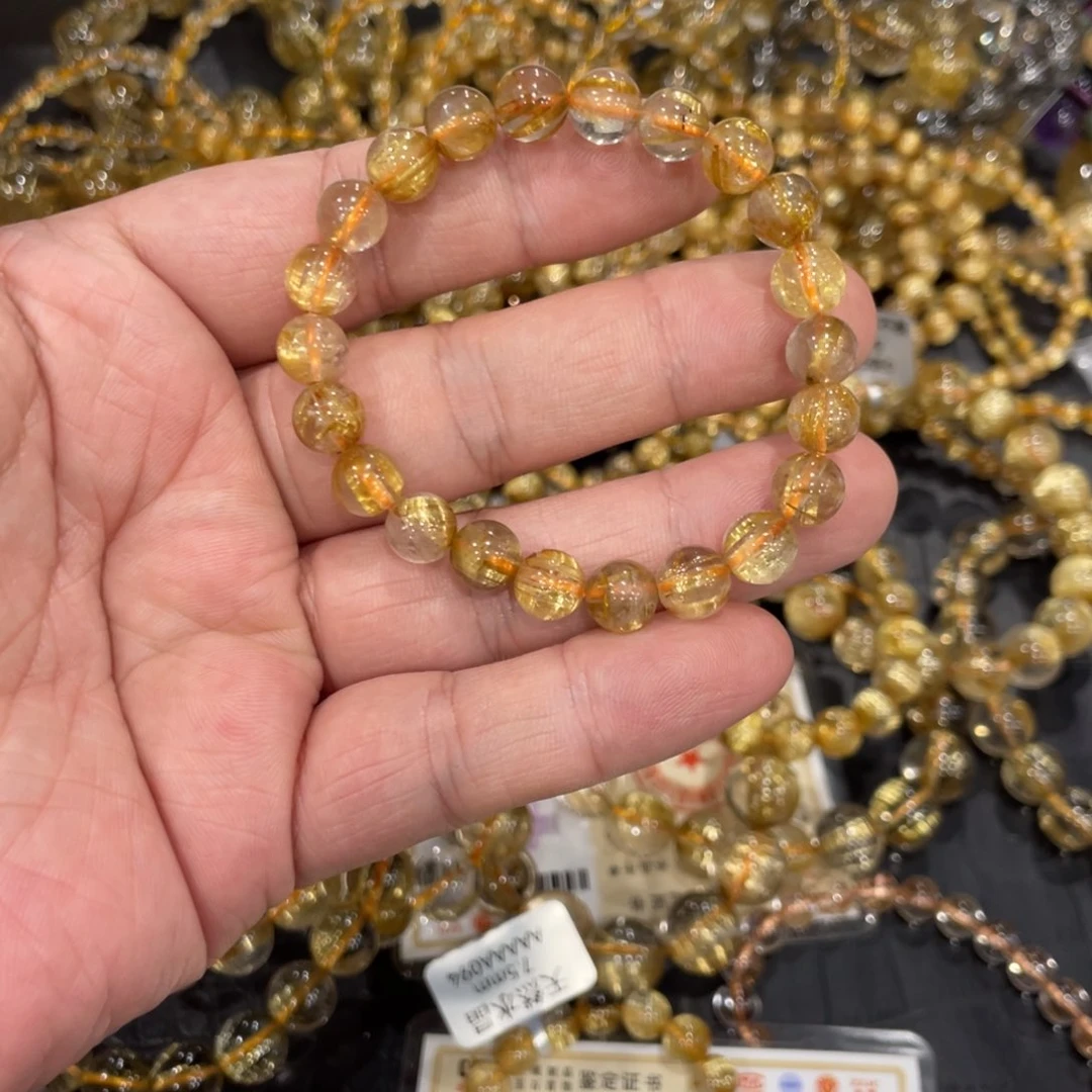 水晶手链未镶嵌c707钛晶