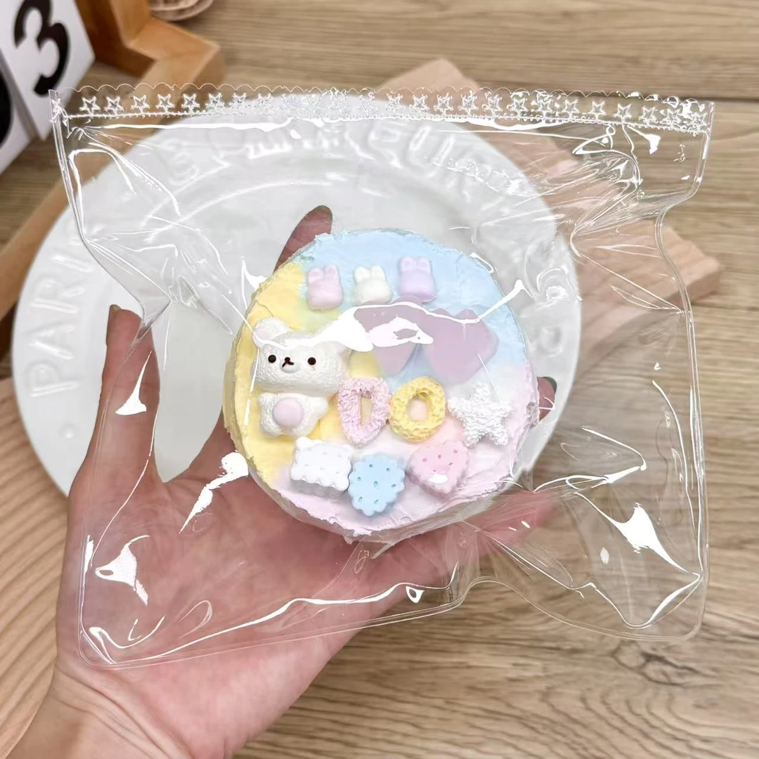 【轻松熊酸奶碗】纯手工食品级硅胶捏捏乐解压玩具