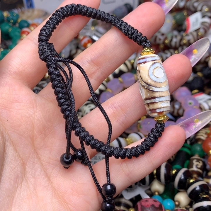 玛瑙/玉髓未镶嵌发一条