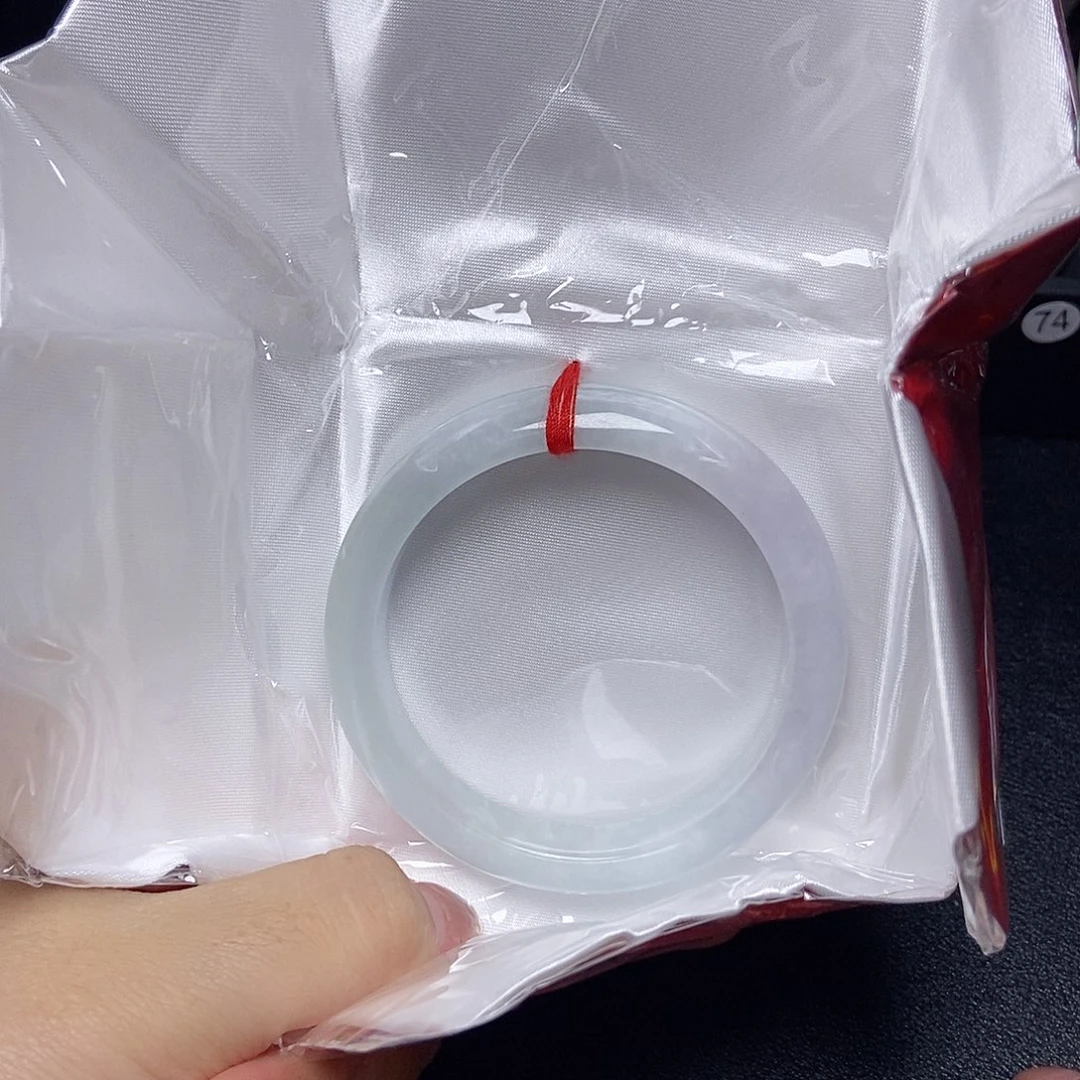 翡翠未镶嵌手镯56.2圈14