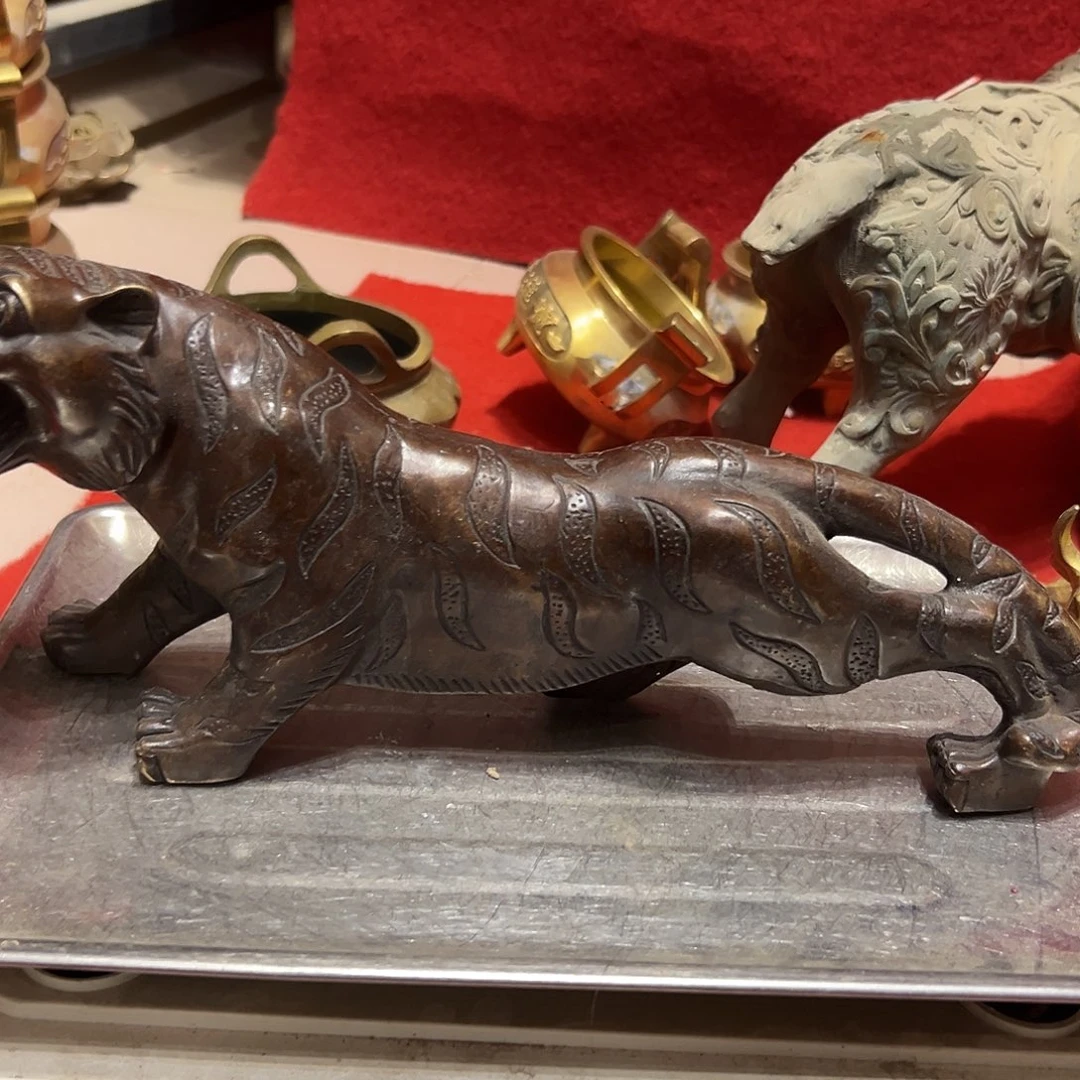 祝***！黄铜摆件，文房摆件工艺品