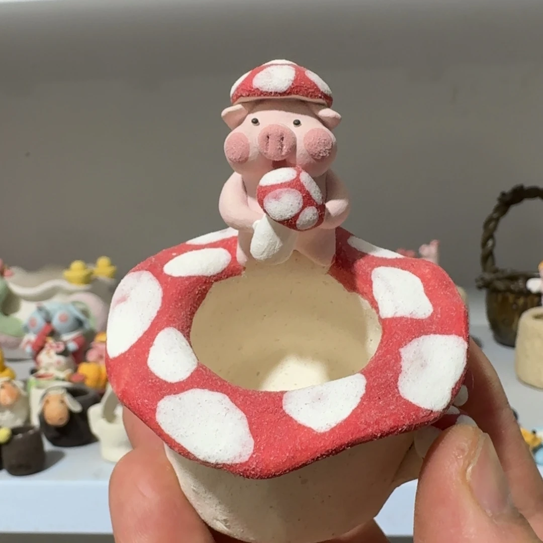 厂家直销手工花盆摆件