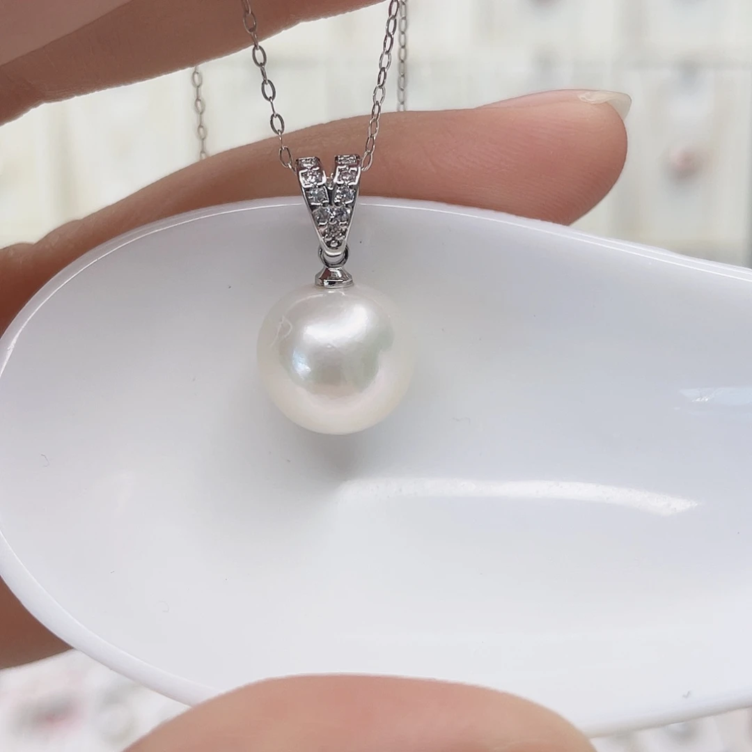 淡水珍珠合金吊坠(赠链)