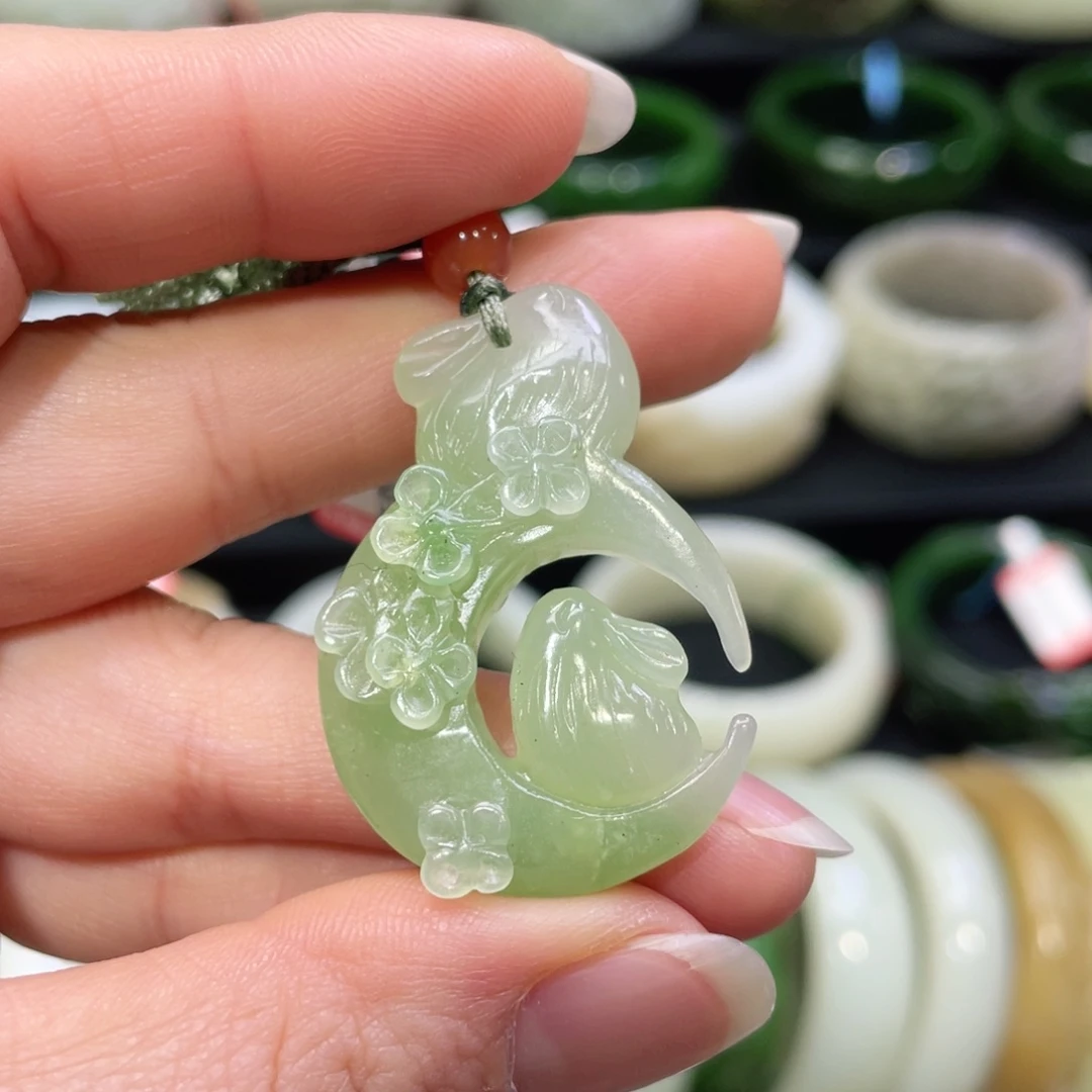 吊坠(不含链)未镶嵌和田玉