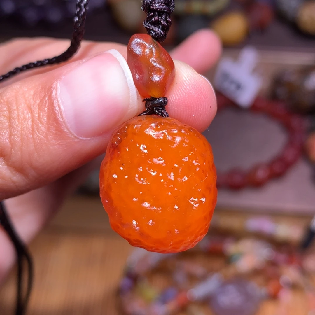 未镶嵌玛瑙/玉髓珠宝半成品