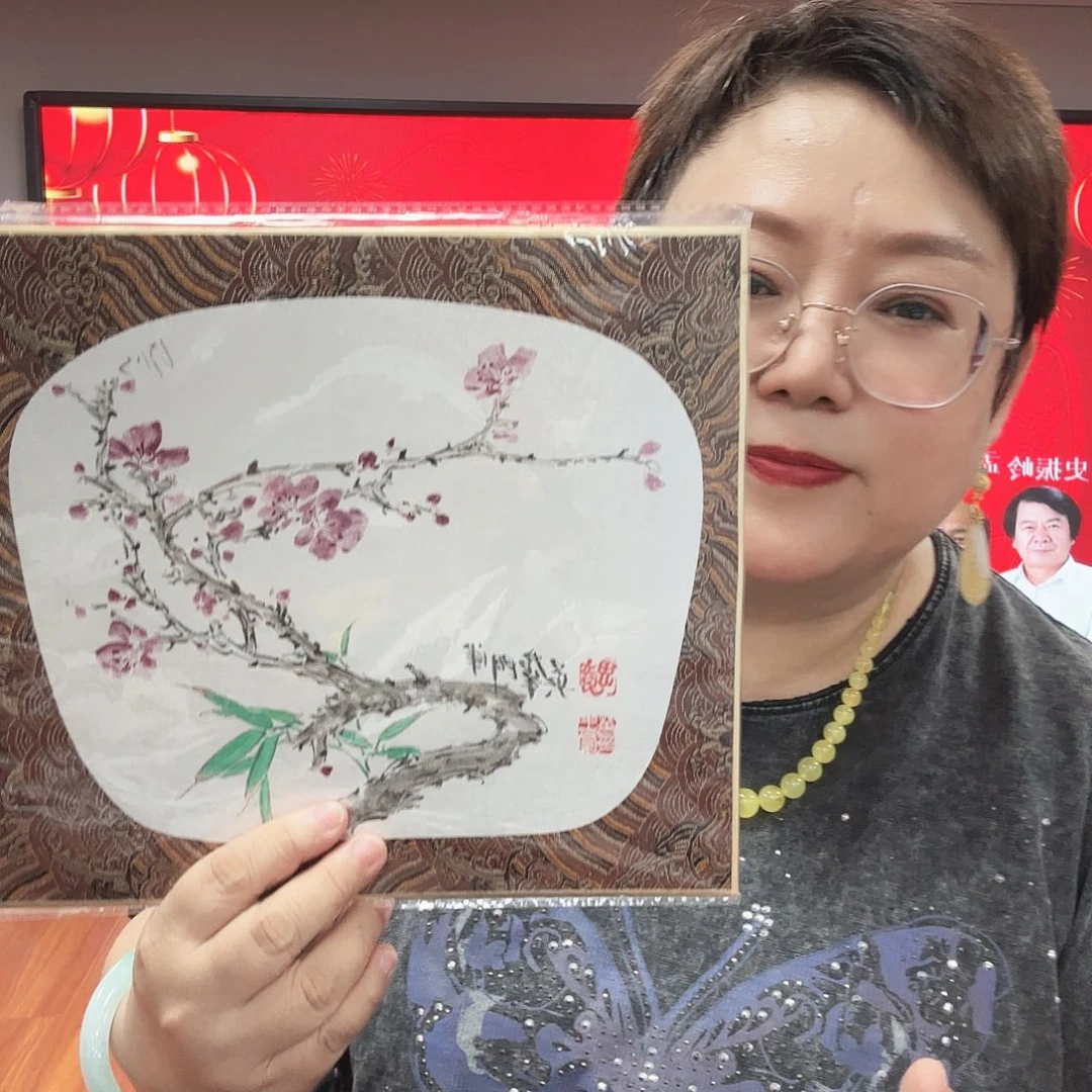 书法王群英亲笔手绘