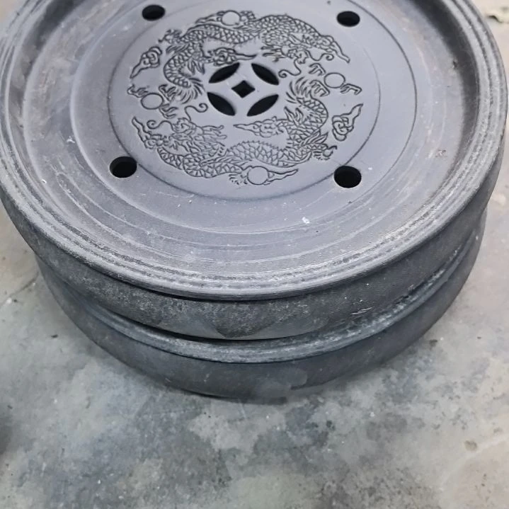 红陶大***太紫砂茶盘2个