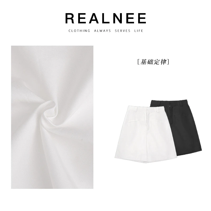 REALNEEI【基础定律】Row匹马棉百慕大短裤立体剪裁高定系列03328