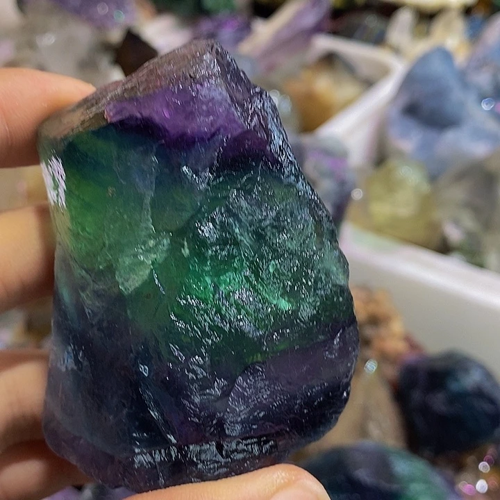 南***白水晶珠宝半成品未镶嵌