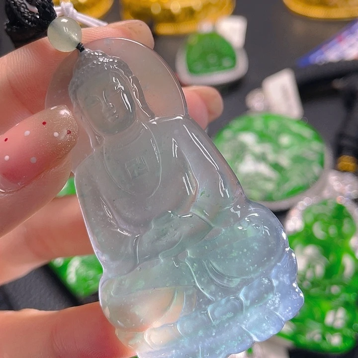翡翠颈饰未镶嵌81，