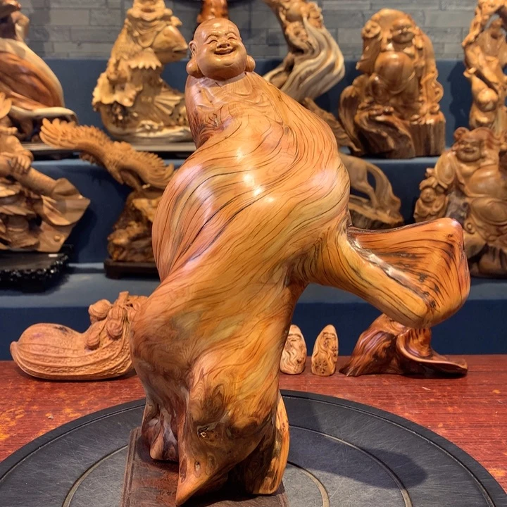 柏木（崖柏）根雕摆件