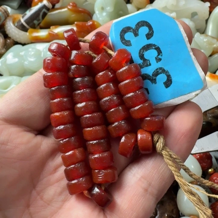 玛瑙/玉髓颈饰合金