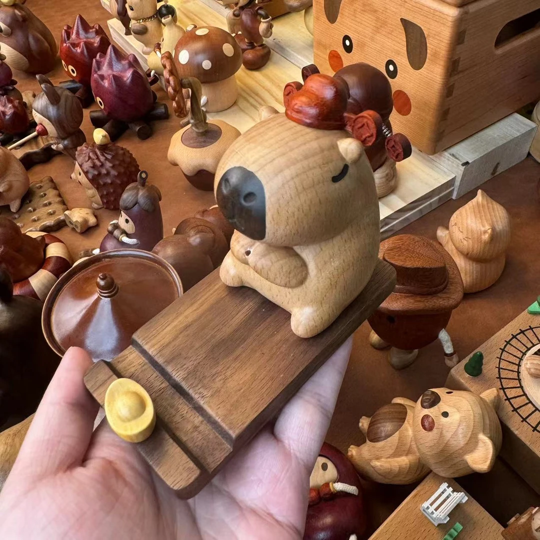 创意装饰摆件一卡皮巴拉手机架