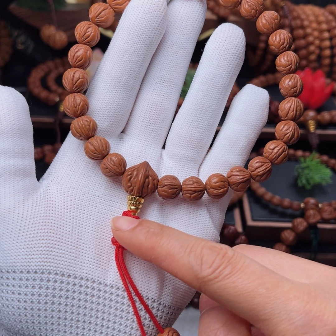 吊坠桃核11玉龙脊手持