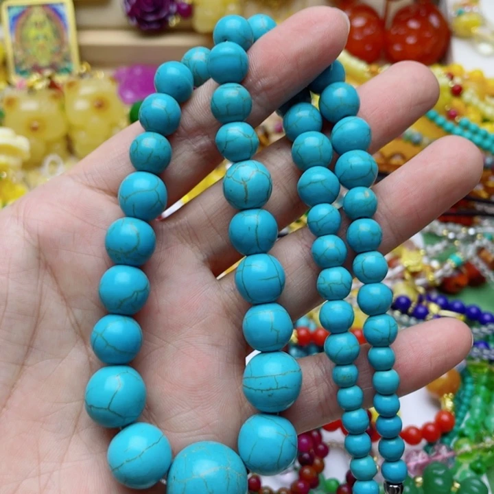 树脂制品50号蓝色塔链