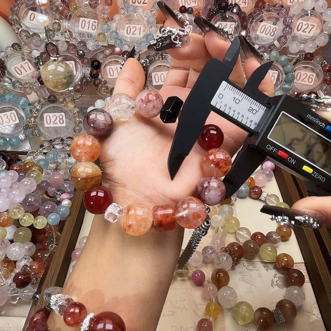 水晶银S925镶嵌手链
