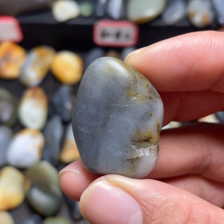 和田玉未镶嵌挂件105